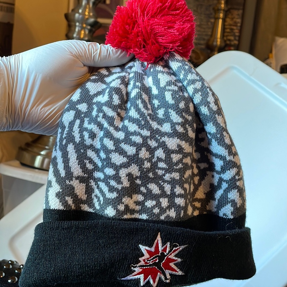 Jordan brand beanie with pompom